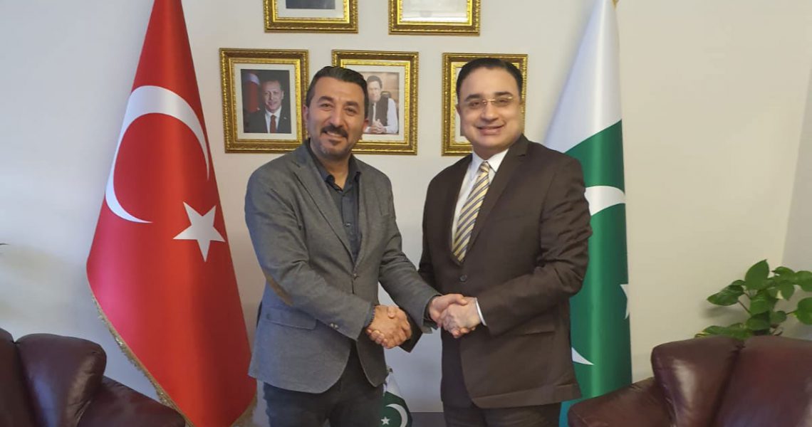 Pakistan İstanbul Başkonsolosu Ekselans H.E. Bilal Khan Pasha ile karşılıklı ticaret görüşmeleri yapıldı